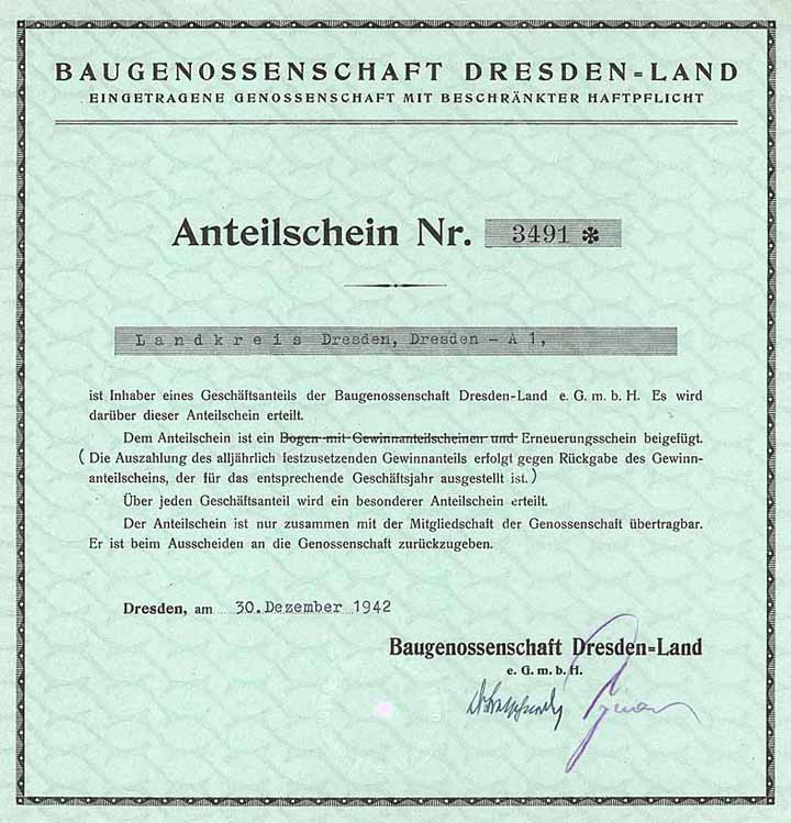 Baugenossenschaft Dresden-Land eGmbH