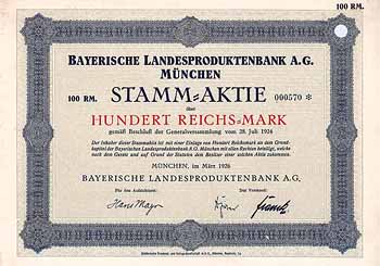 Bayerische Landesproduktenbank AG