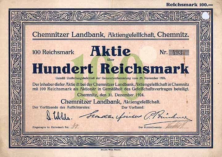 Chemnitzer Landbank AG