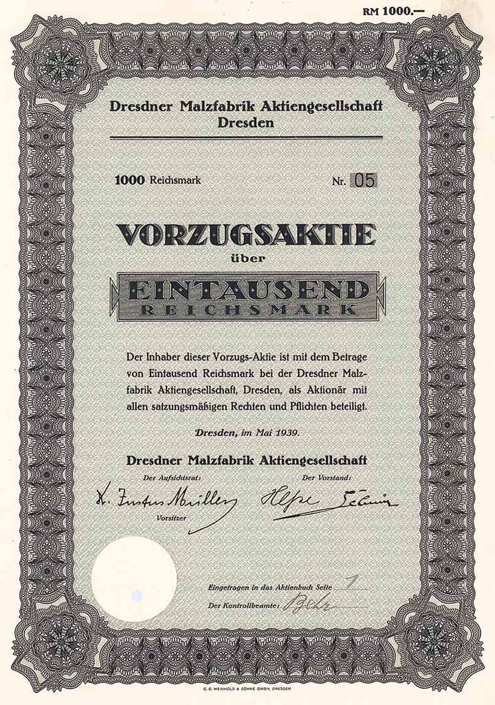 Dresdner Malzfabrik AG