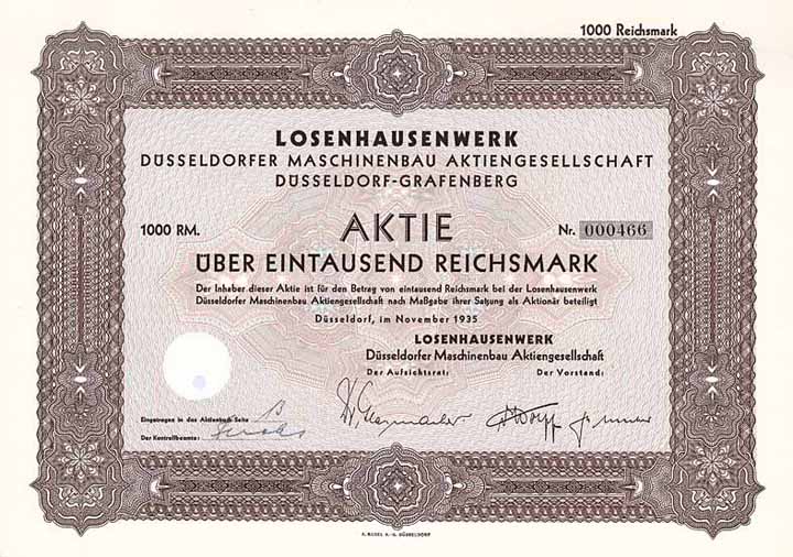 Losenhausenwerk Düsseldorfer Maschinenbau AG