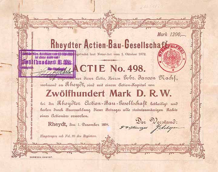 Rheydter Actien-Bau-Gesellschaft