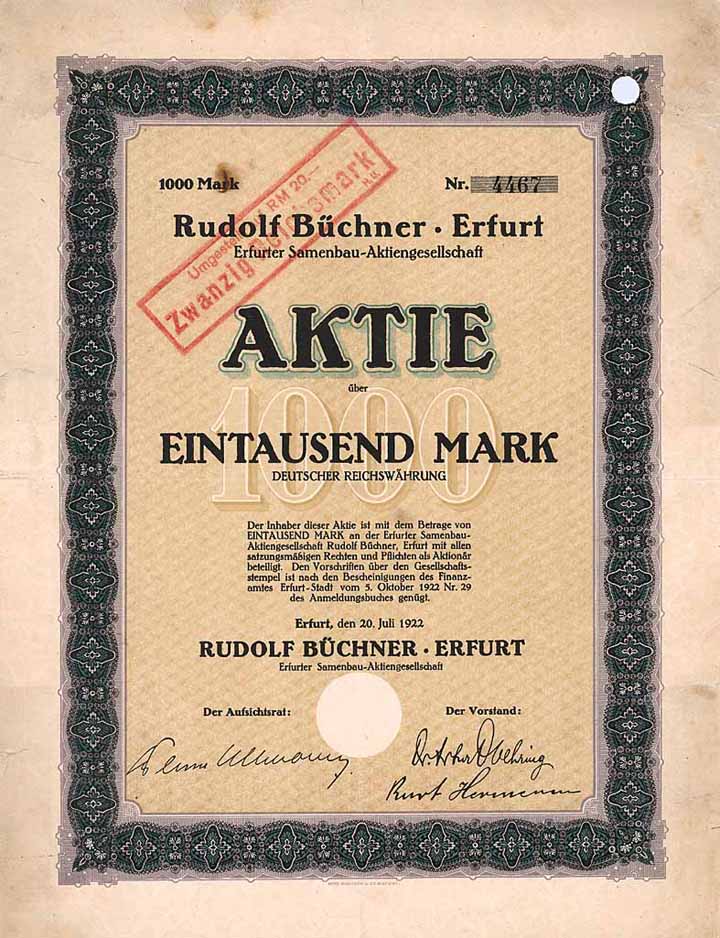 Erfurter Samenbau-AG Rudolf Büchner