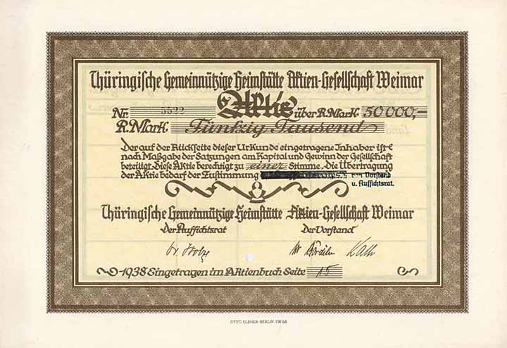 Thüringische Gemeinnützige Heimstätte AG
