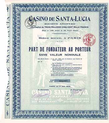 Casino de Santa Lucia S.A.