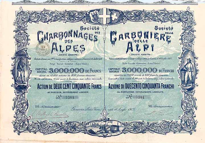 Soc. des Charbonnages des Alpes