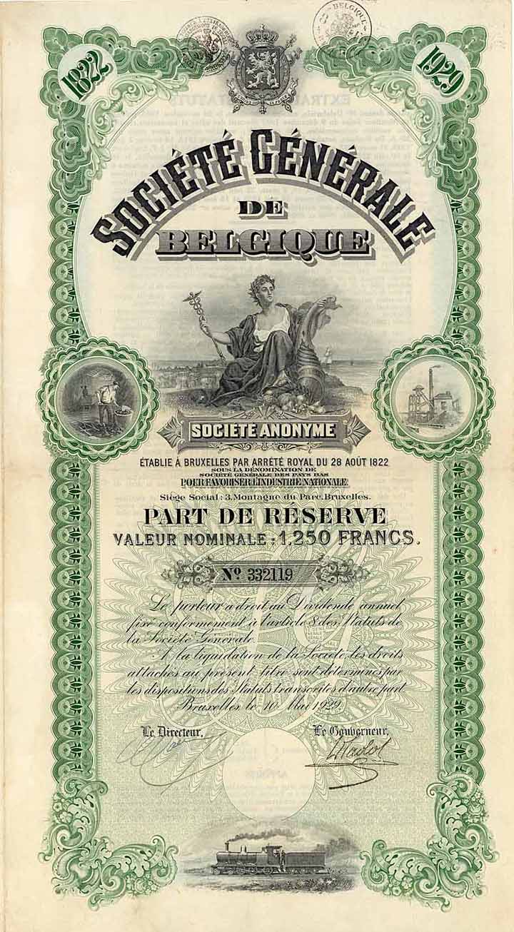 Société Génerale de Belgique