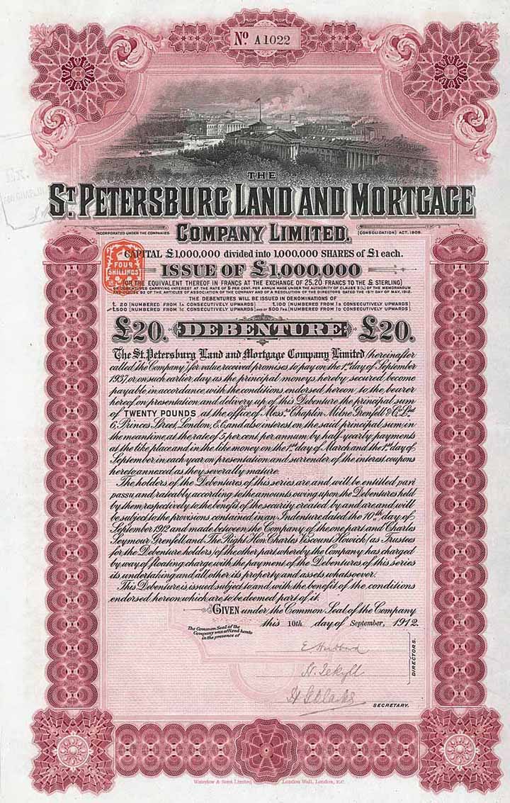 St. Petersburg Land and Mortgage Company, Ltd