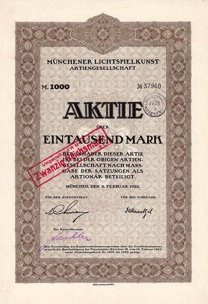 Münchener Lichtspielkunst AG