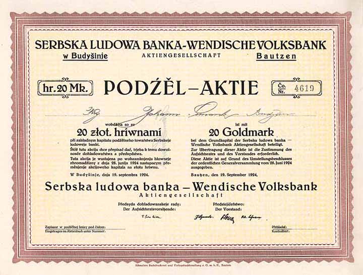 Wendische Volksbank AG