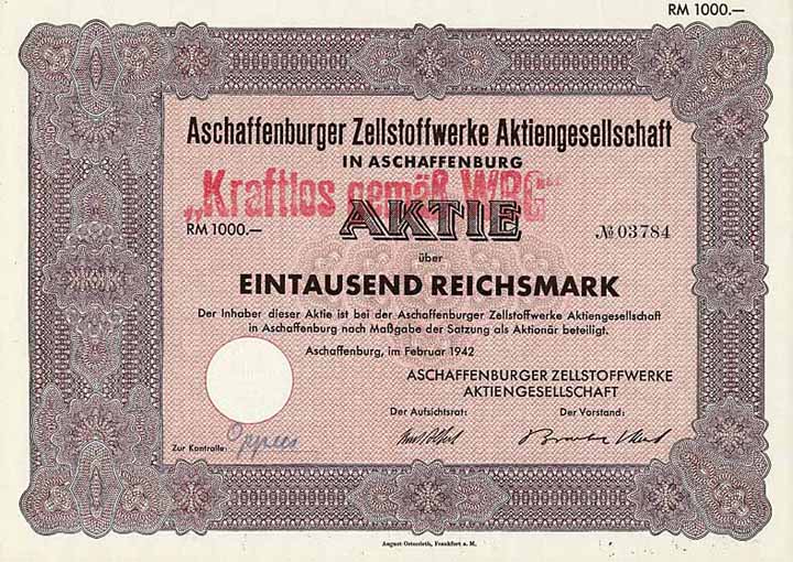 Aschaffenburger Zellstoffwerke AG