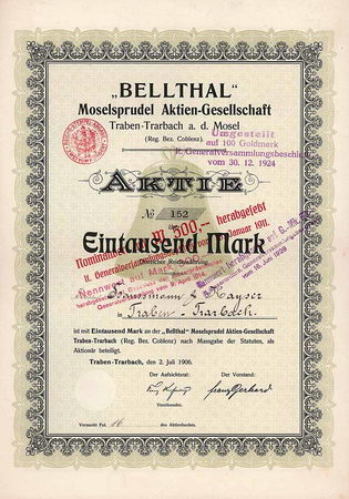 Bellthal Moselsprudel AG