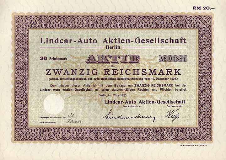 Lindcar-Auto AG