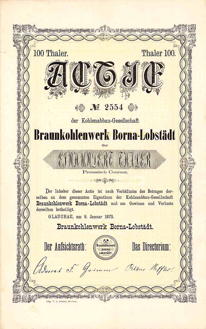 Braunkohlenwerk Borna-Lobstädt