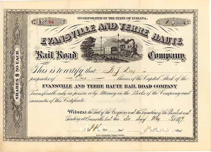Evansville & Terre Haute Rail Road