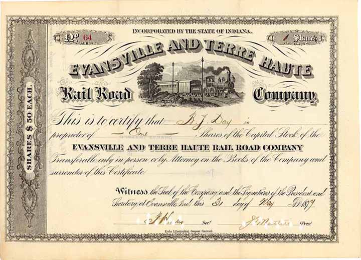 Evansville & Terre Haute Railroad