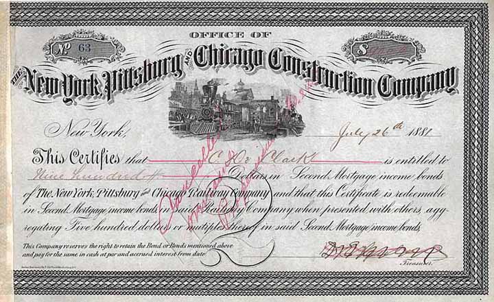 New York, Pittsburg and Chicago Construction Co.