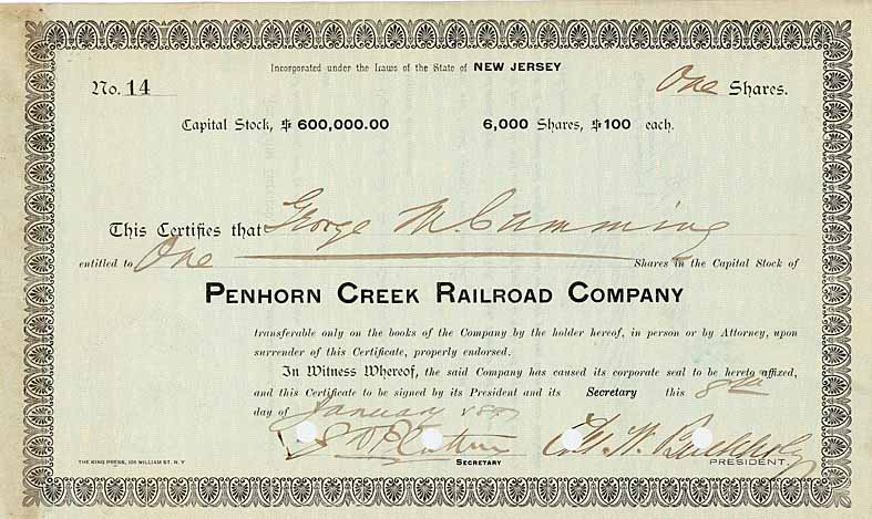 Penhorn Creek Railroad