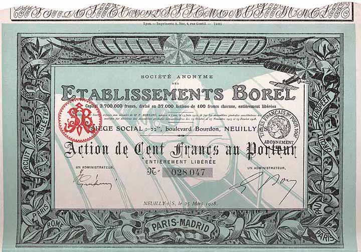 S.A. des Etablissements Borel