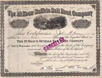 Mc. Kean & Buffalo Railroad