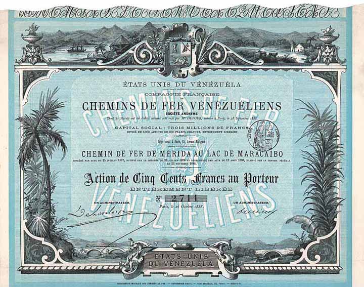 Cie. Francaise de Chemins de Fer Vénézuéliens S.A.