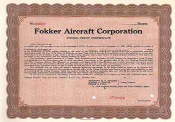 Fokker Aircraft Corp.