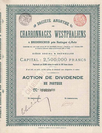 S. A. des Charbonnages Westphaliens
