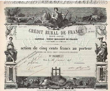 Crédit Rural de France S.A.