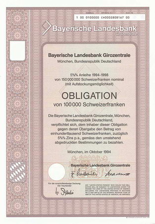 Bayerische Landesbank Girozentrale