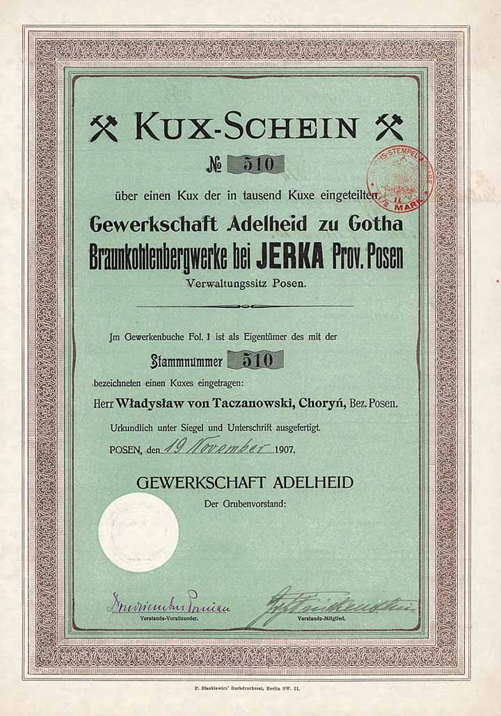 Gewerkschaft Adelheid zu Gotha