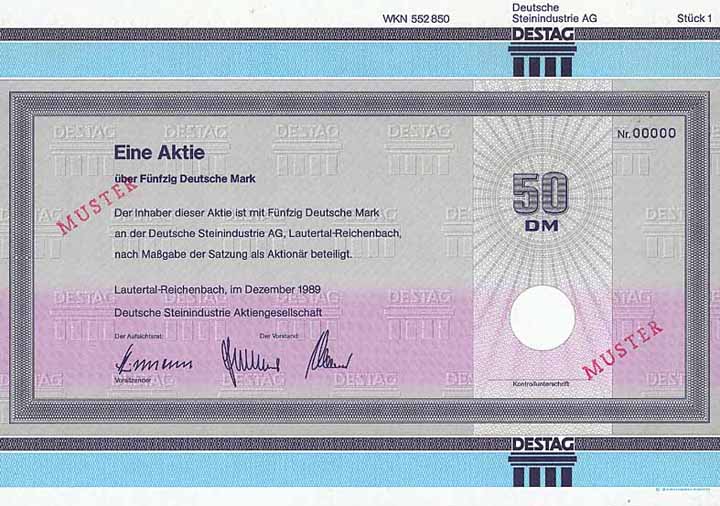 Deutsche Steinindustrie AG