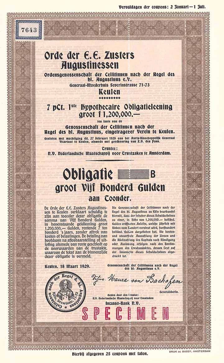 Ordensgenossenschaft der Cellitinnen nach der Regel des hl. Augustinus e.V.