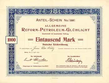 Allgemeine Reform-Petroleum-Glühlicht GmbH
