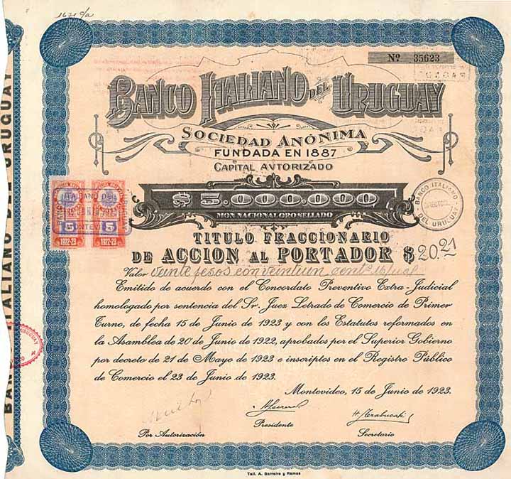 Banco Italiano del Uruguay S.A.