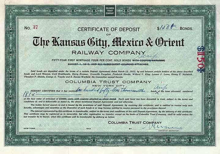 Kansas City, Mexico & Orient Railway