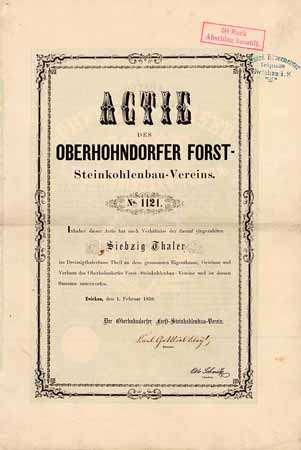 Oberhohndorfer Forst-Steinkohlenbau-Verein