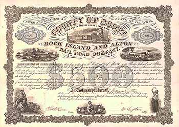 Rock Island & Alton Railroad (County of Scott)