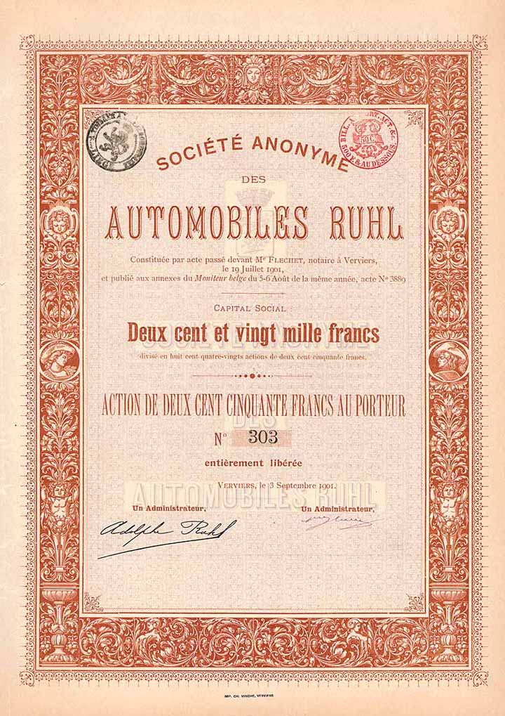 S.A. des Automobiles Ruhl