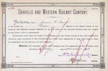 Danville & Western Railway