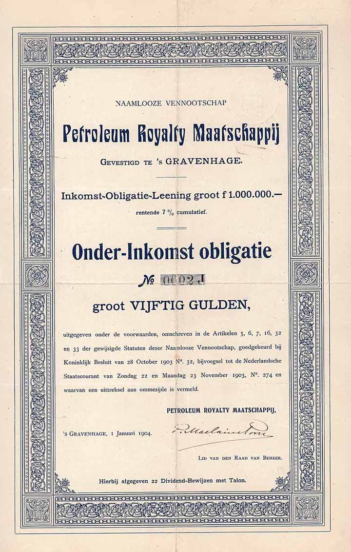 N.V. Petroleum Royalty Maatschappij