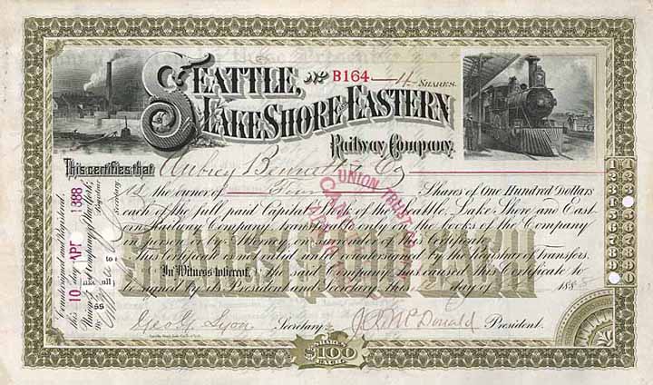 Seattle, Lake Shore & Eastern Railway