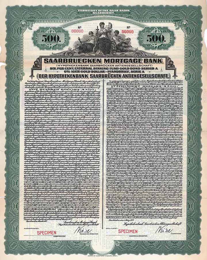 Hypothekenbank Saarbrücken AG