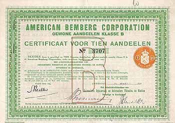 American Bemberg Corp.