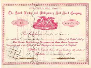 South Easton & Phillipsburg RR Co.