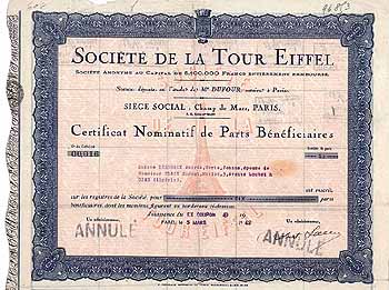 Société de la Tour Eiffel S.A.
