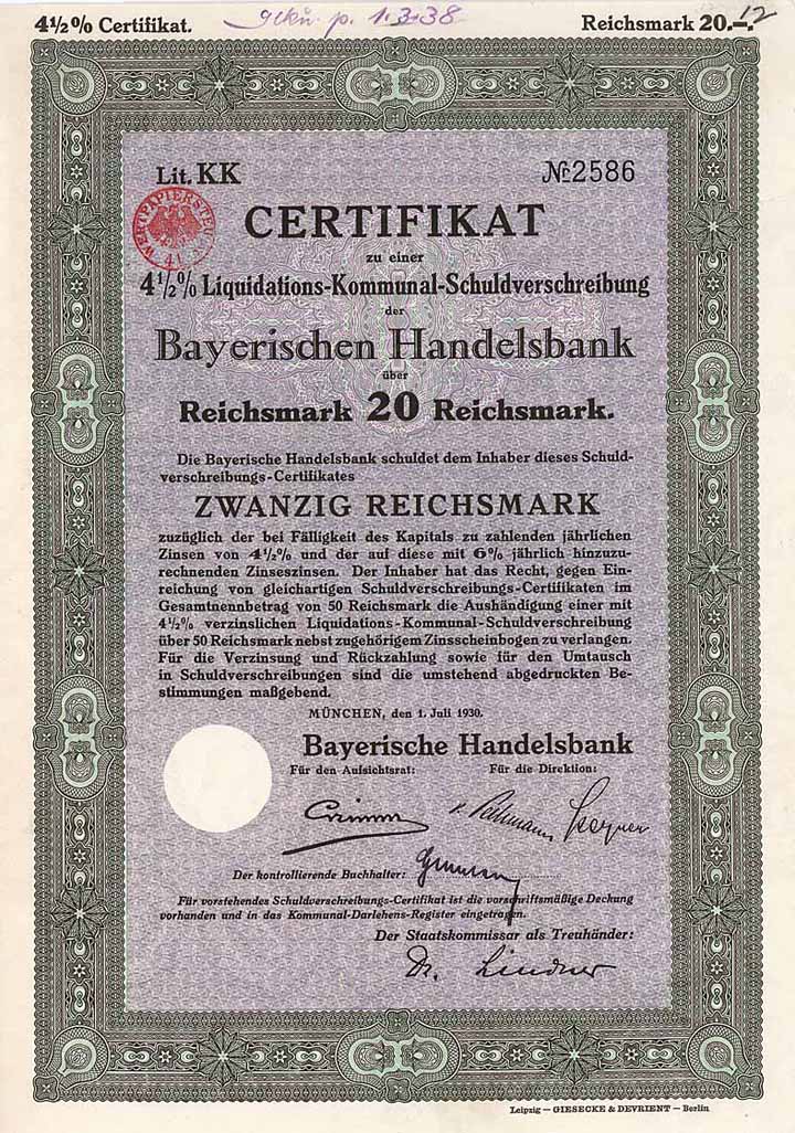 Bayerische Handelsbank