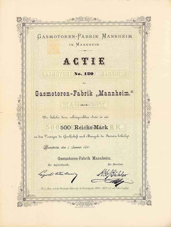 Gasmotoren-Fabrik Mannheim