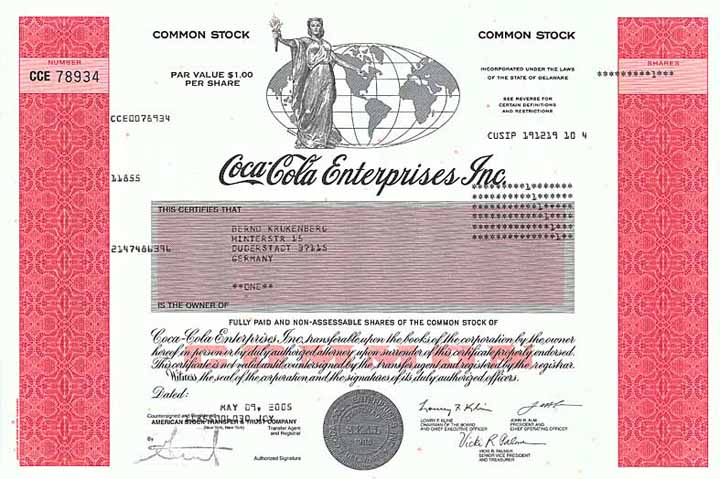 Coca-Cola Enterprises Inc.