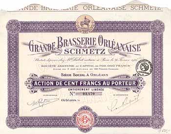 Grande Brasserie Orléanaise Schmetz S.A.