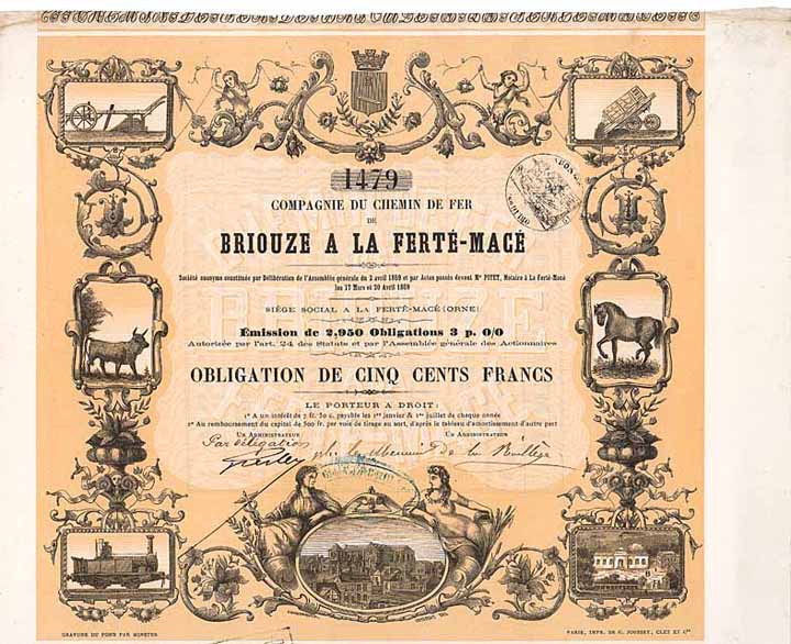 Cie. du Chemin de Fer de Briouze a la Ferté-Macé S.A.